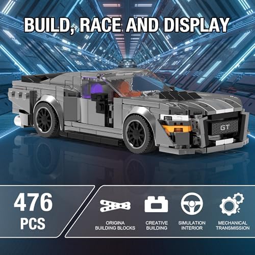 HIGH GODO Super Sports Car Building Set 476 Pieces