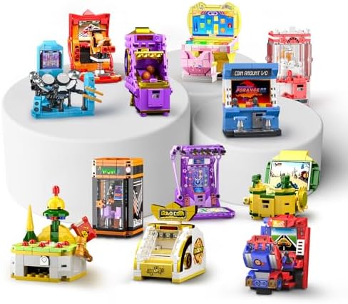 NUTCRACKER 12 in 1 Game Console Building Set for Kids 8