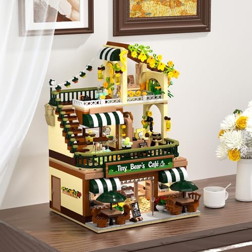 Insoon City Coffee House Building Set with Light