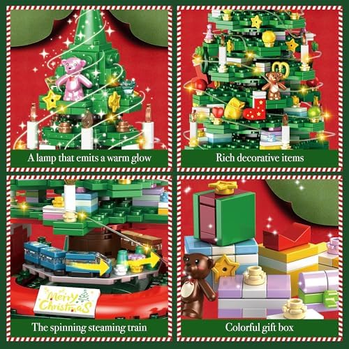 BLIFToi Christmas Tree Building Set Deep Green