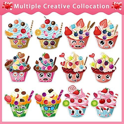 Make Your Own Cupcake Stickers DIY Craft Set for Kids