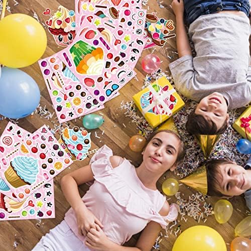 Make Your Own Cupcake Stickers DIY Craft Set for Kids