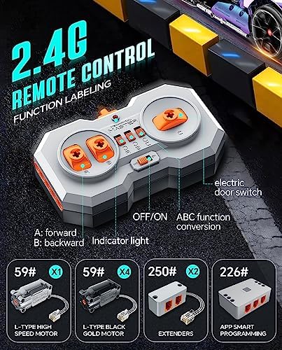 Super Plated Sports Car Building Kit 110 Scale Remote Control Drift