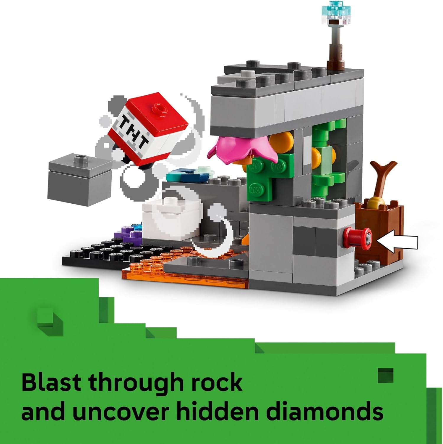 LEGO Minecraft The Warden Encounter Building Set